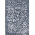 Rug Unique Loom Portland Blue Rectangular 6' 0 x 9' 0