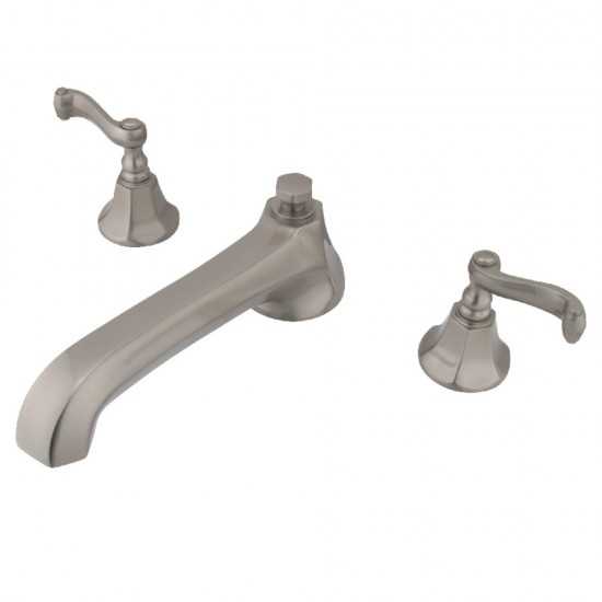 Kingston Brass Roman Tub Faucet, Brushed Nickel