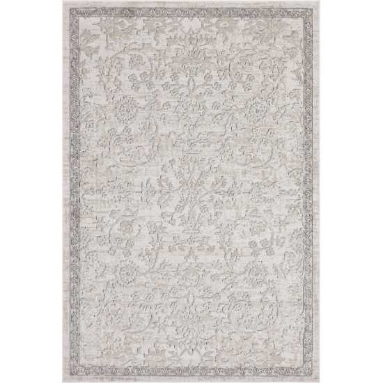 Rug Unique Loom Portland Ivory Rectangular 6' 0 x 9' 0