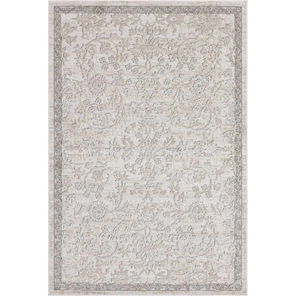 Rug Unique Loom Portland Ivory Rectangular 6' 0 x 9' 0 Rug Unique Loom Portland Ivory Rectangular 6' 0 x 9' 0