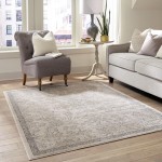 Rug Unique Loom Portland Ivory Rectangular 6' 0 x 9' 0