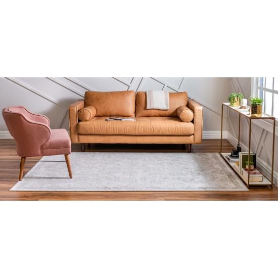 Rug Unique Loom Portland Ivory Rectangular 6' 0 x 9' 0