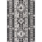 Rug Unique Loom Portland White Rectangular 6' 0 x 9' 0