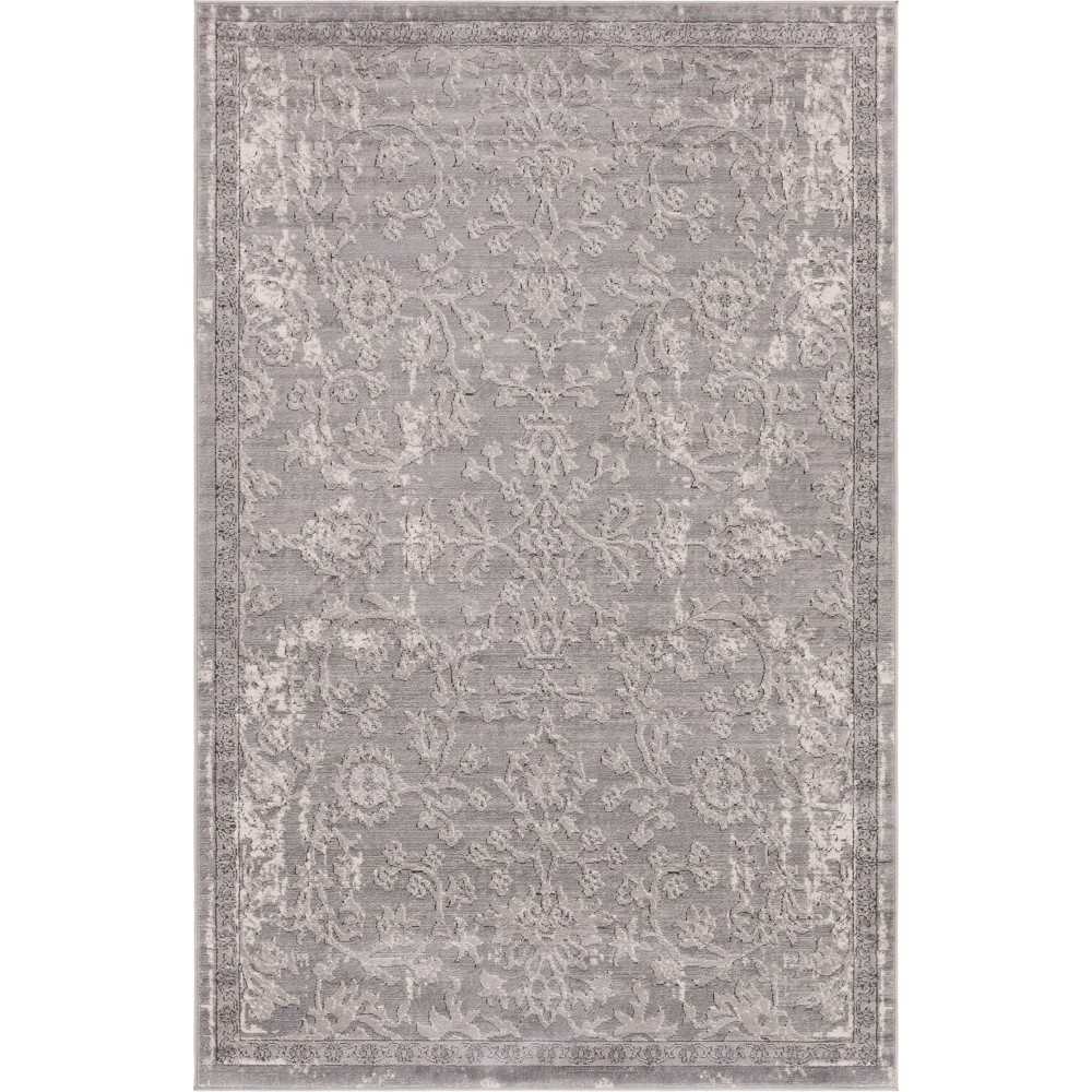 Rug Unique Loom Portland Gray Rectangular 5' 0 x 8' 0 Rug Unique Loom Portland Gray Rectangular 5' 0 x 8' 0