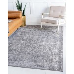 Rug Unique Loom Portland Gray Rectangular 5' 0 x 8' 0