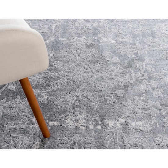 Rug Unique Loom Portland Gray Rectangular 5' 0 x 8' 0