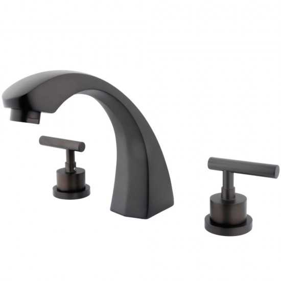 Kingston Brass Manhattan Roman Tub Faucet, Oil Rubbed Bronze