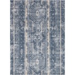 Rug Unique Loom Portland Blue Rectangular 8' 0 x 11' 0