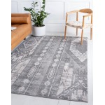 Rug Unique Loom Portland Gray Rectangular 8' 0 x 11' 0