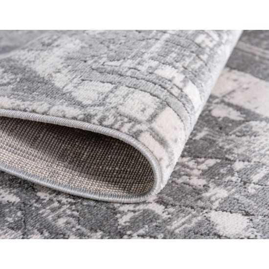 Rug Unique Loom Portland Gray Rectangular 8' 0 x 11' 0