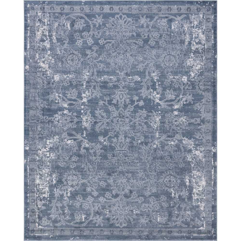 Rug Unique Loom Portland Blue Rectangular 8' 0 x 10' 0 Rug Unique Loom Portland Blue Rectangular 8' 0 x 10' 0