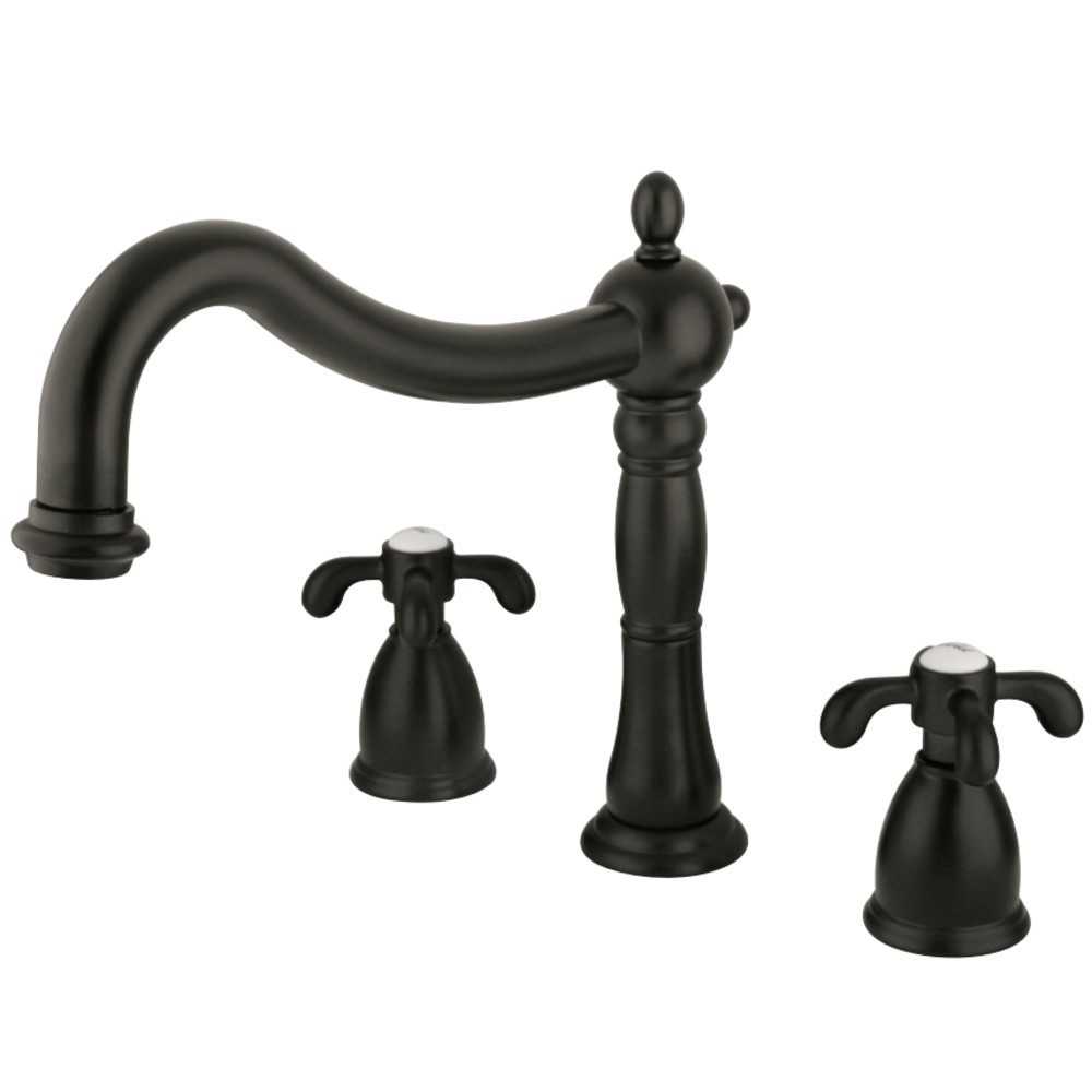 Kingston Brass French Country Roman Tub Faucet, Oil Rubbed Bronze Kingston Brass French Country Roman Tub Faucet, Oil Rubbed Bronze