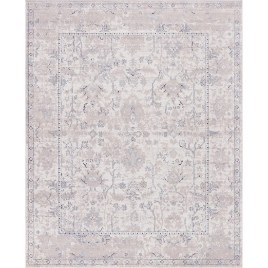 Rug Unique Loom Portland Ivory Rectangular 8' 0 x 10' 0