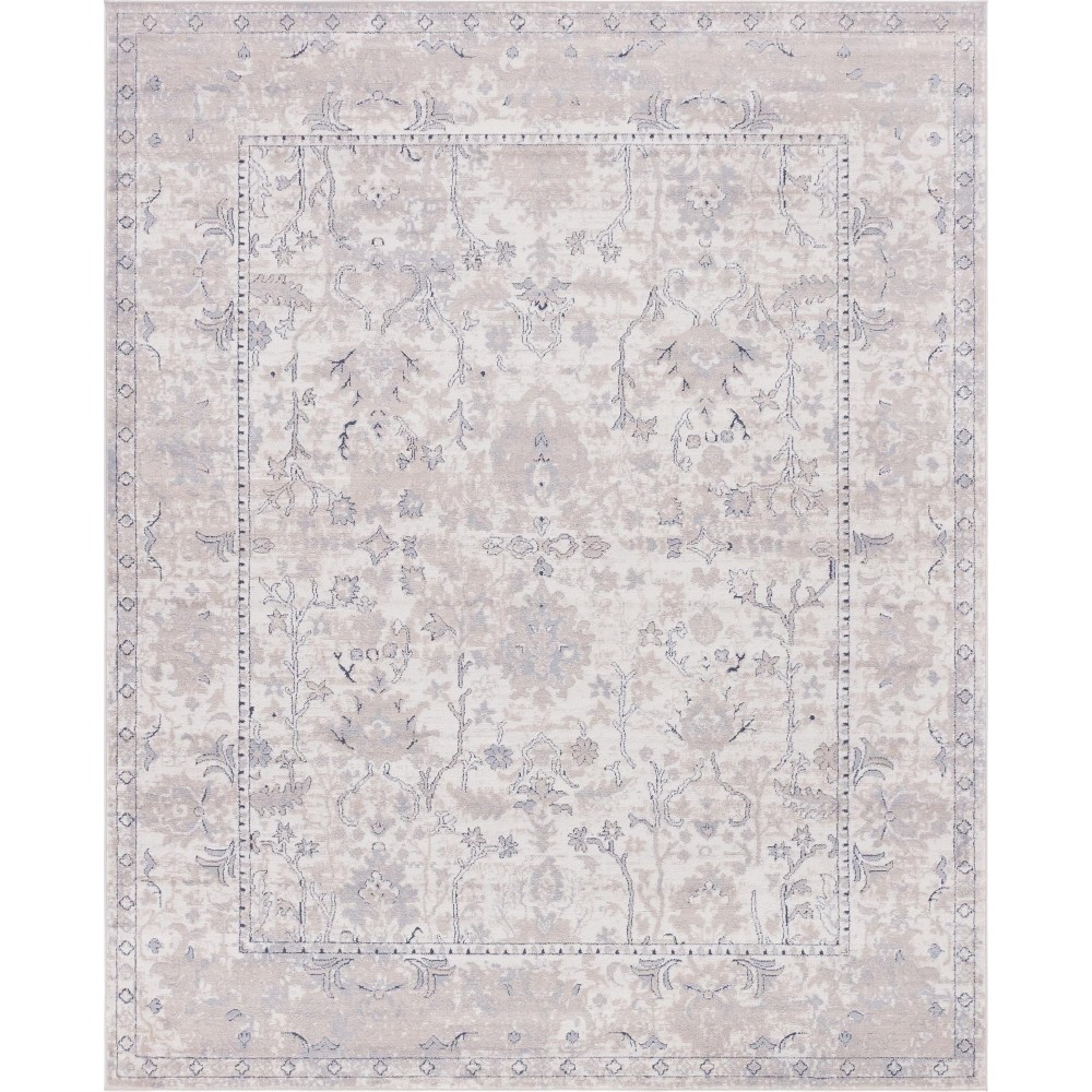 Rug Unique Loom Portland Ivory Rectangular 8' 0 x 10' 0 Rug Unique Loom Portland Ivory Rectangular 8' 0 x 10' 0
