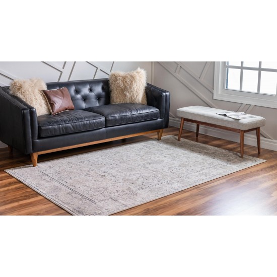Rug Unique Loom Portland Ivory Rectangular 8' 0 x 10' 0