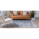 Rug Unique Loom Portland Blue Rectangular 8' 0 x 10' 0