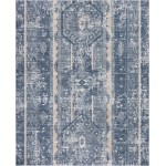 Rug Unique Loom Portland Blue Rectangular 8' 0 x 10' 0