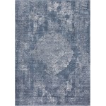 Rug Unique Loom Portland Blue Rectangular 7' 0 x 10' 0