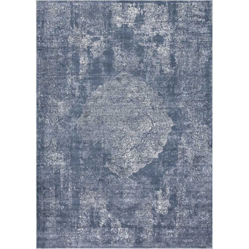 Rug Unique Loom Portland Blue Rectangular 7' 0 x 10' 0 Rug Unique Loom Portland Blue Rectangular 7' 0 x 10' 0