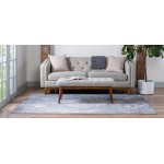 Rug Unique Loom Portland Blue Rectangular 7' 0 x 10' 0