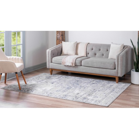 Rug Unique Loom Portland Ivory Rectangular 7' 0 x 10' 0