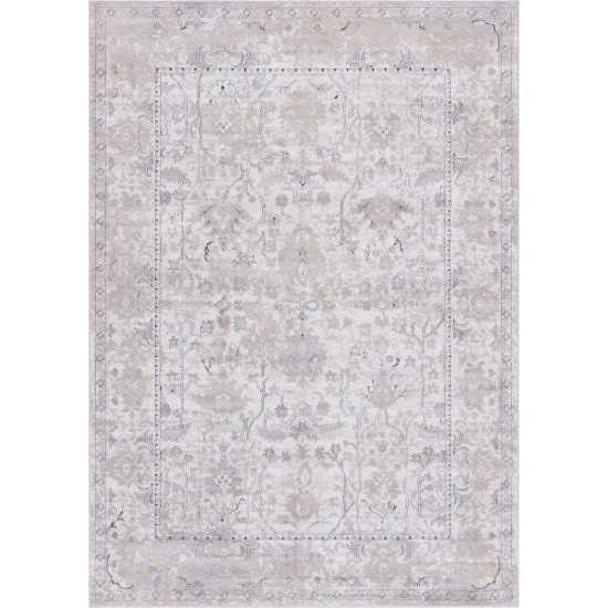 Rug Unique Loom Portland Ivory Rectangular 7' 0 x 10' 0