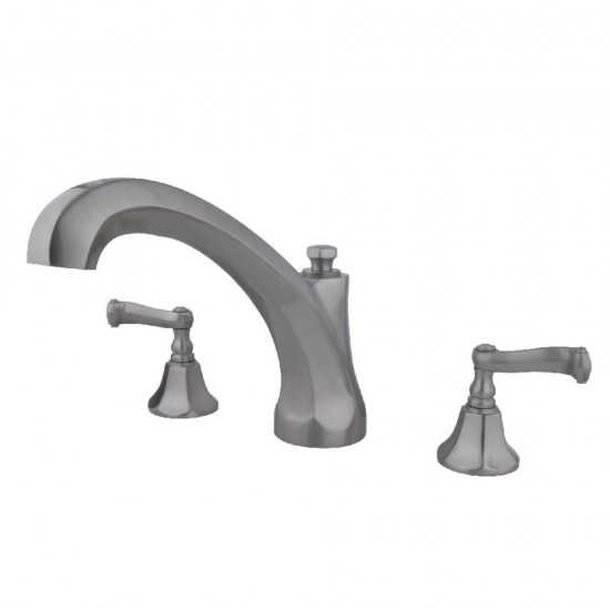 Kingston Brass Roman Tub Faucet, Brushed Nickel