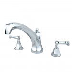 Kingston Brass Roman Tub Faucet, Polished Chrome