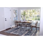Rug Unique Loom Portland Blue Rectangular 5' 0 x 8' 0