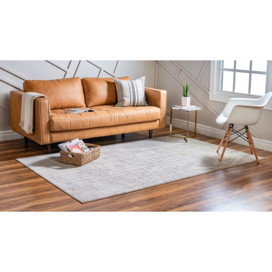 Rug Unique Loom Portland Tan Rectangular 5' 0 x 8' 0