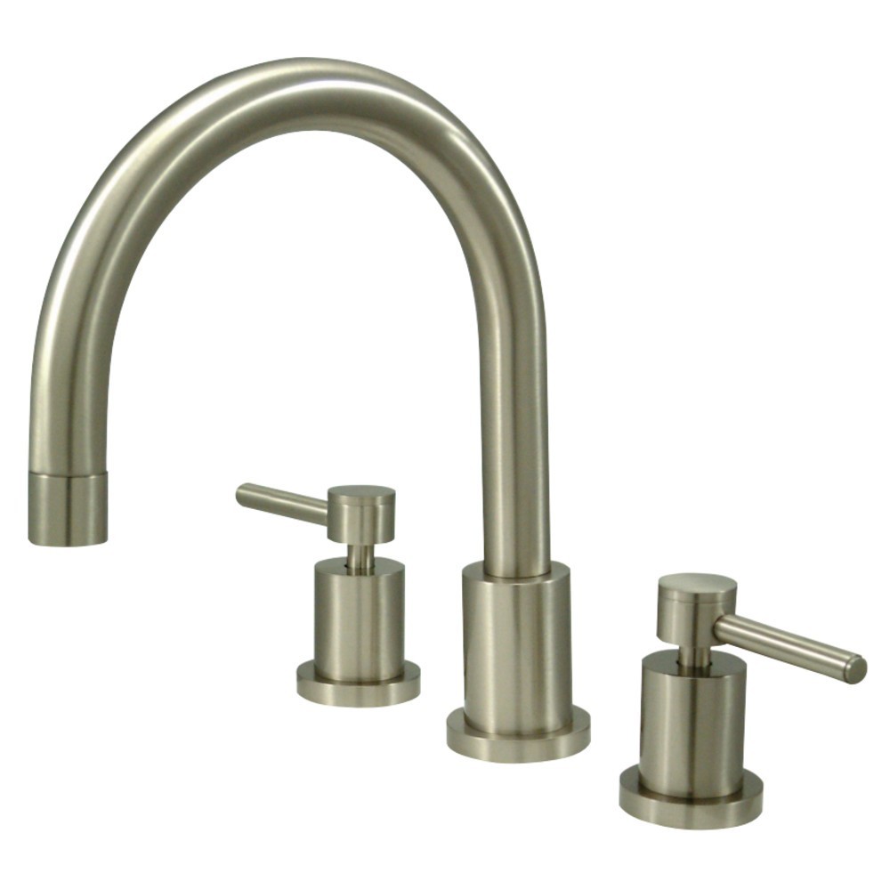 Kingston Brass Concord Roman Tub Faucet, Brushed Nickel