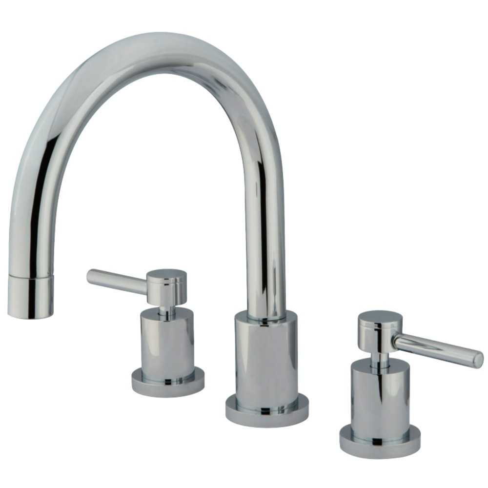 Kingston Brass Concord Roman Tub Faucet, Polished Chrome