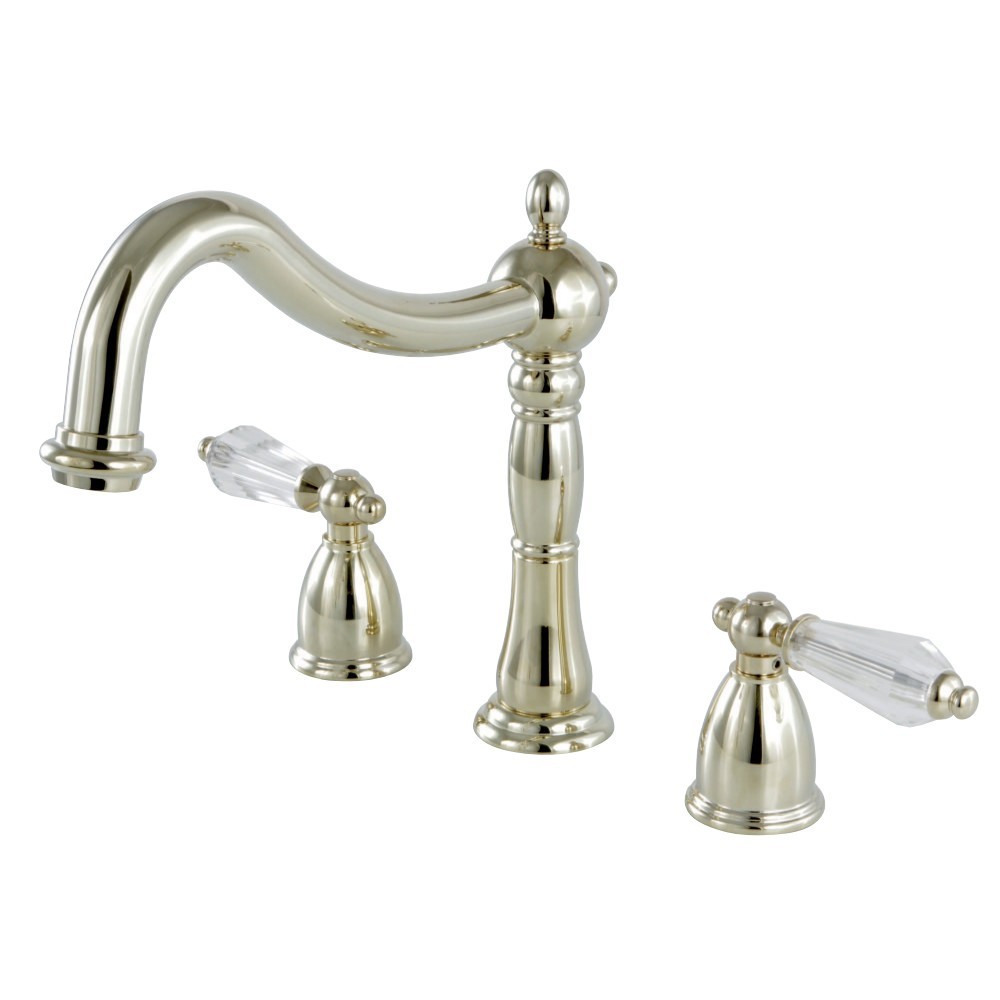 Kingston Brass Wilshire Roman Tub Faucet, Polished Brass Kingston Brass Wilshire Roman Tub Faucet, Polished Brass