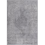 Rug Unique Loom Portland Light Gray Rectangular 2' 2 x 3' 0