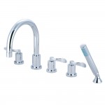 Kingston Brass Roman Tub Faucet, Polished Chrome