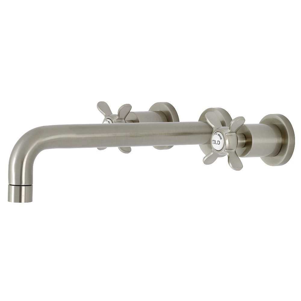 Kingston Brass Essex Wall Mount Tub Faucet, Brushed Nickel