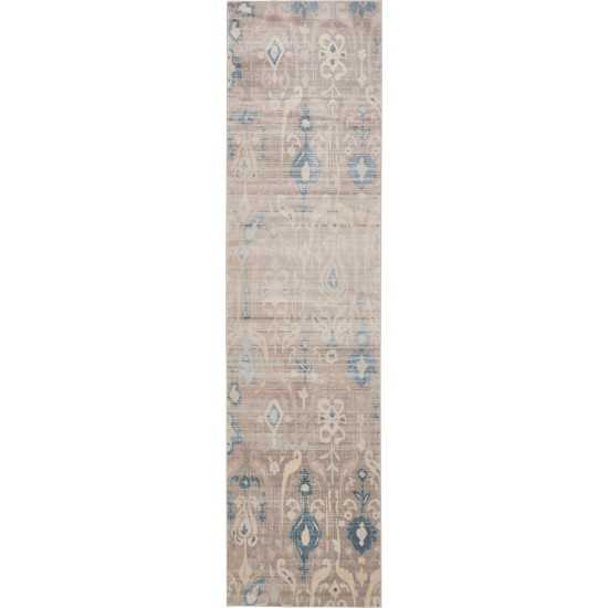 Rug Unique Loom Paris Beige Runner 2' 7 x 10' 0