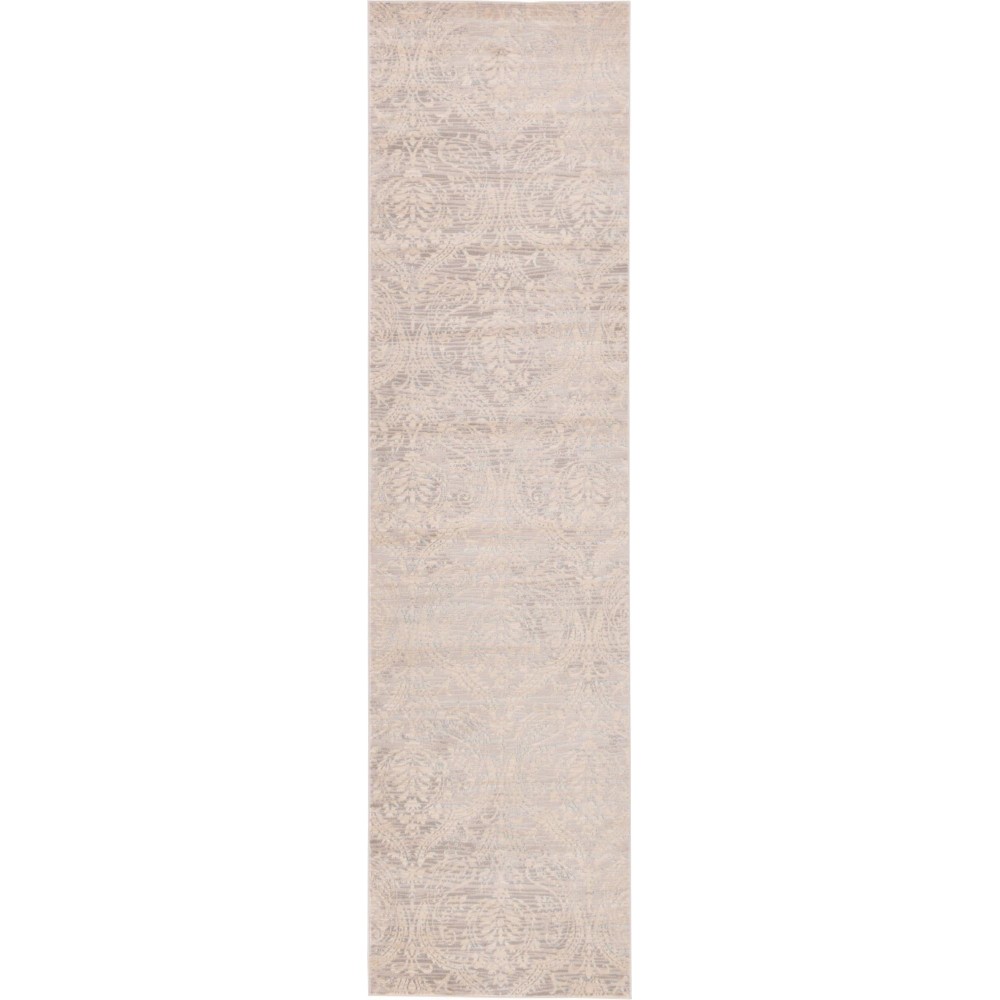 Rug Unique Loom Paris Taupe Runner 2' 7 x 10' 0 Rug Unique Loom Paris Taupe Runner 2' 7 x 10' 0