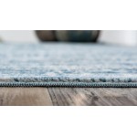 Rug Unique Loom Paris Blue Runner 2' 7 x 10' 0