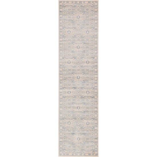 Rug Unique Loom Paris Beige Runner 2' 7 x 10' 0