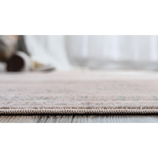 Rug Unique Loom Paris Beige Runner 2' 7 x 6' 0