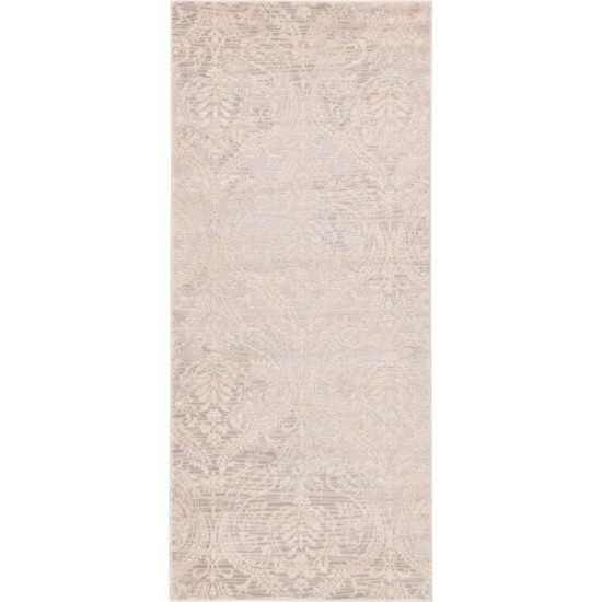 Rug Unique Loom Paris Taupe Runner 2' 7 x 6' 0