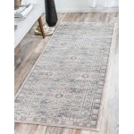 Rug Unique Loom Paris Beige Runner 2' 7 x 6' 0