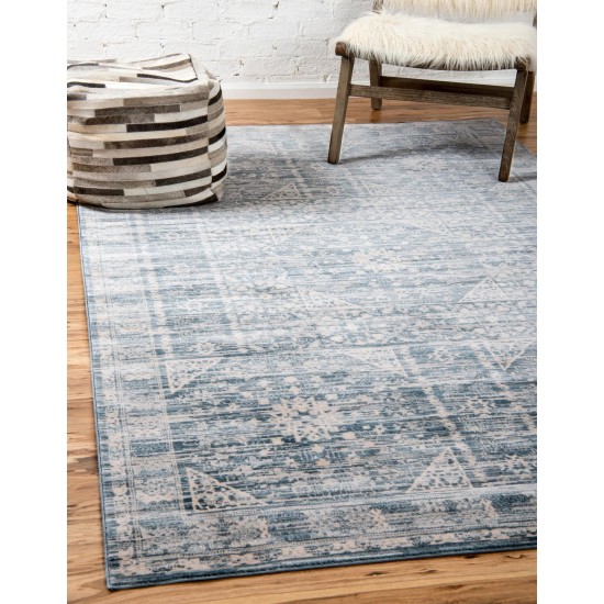 Rug Unique Loom Paris Blue Rectangular 12' 2 x 16' 0