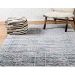 Rug Unique Loom Paris Blue Rectangular 12' 2 x 16' 0