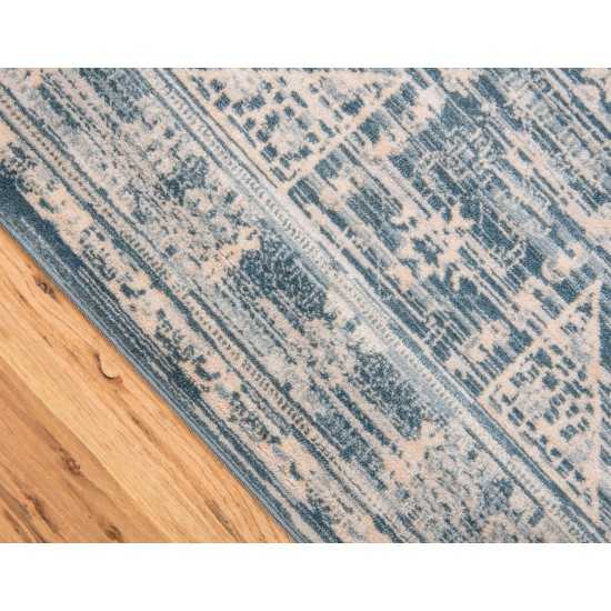 Rug Unique Loom Paris Blue Rectangular 12' 2 x 16' 0