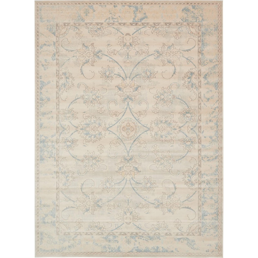 Rug Unique Loom Paris Beige Rectangular 10' 0 x 13' 0