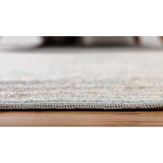 Rug Unique Loom Paris Light Blue Rectangular 9' 0 x 12' 0