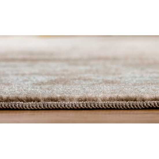 Rug Unique Loom Paris Taupe Rectangular 9' 0 x 12' 0