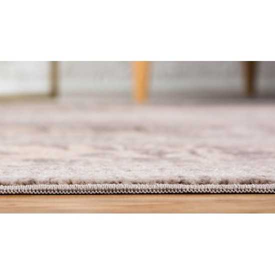 Rug Unique Loom Paris Gray Rectangular 9' 0 x 12' 0